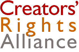 Creators' Rights Alliance HOME