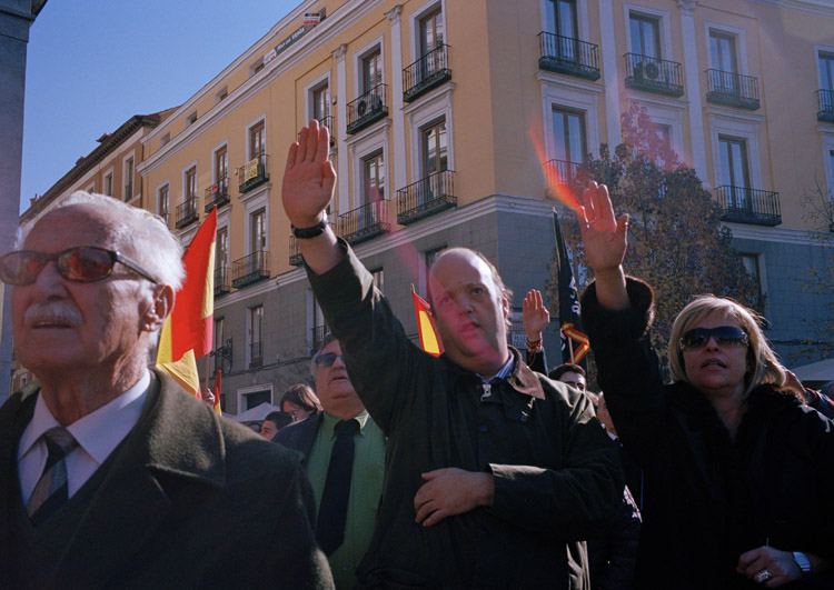 © Garry Clarkson Fascist Rally, Madrid, 18 November 2007 © Garry Clarkson