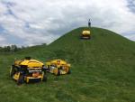 Spider: remote-controlled slope mowers © Ffion Llwyd-Jones