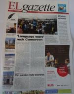 EL Gazette News page, January 2020 © Matt Salusbury