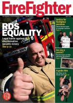 FireFighter, published by the Fire Brigades Union © Alan Slingsby