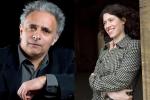 Hanif Kureishi and Charlotte Mendelson. Photos Â© Graham Harrison. © Graham Harrison